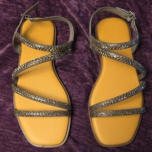 Torrid Silver Strappy Sandals